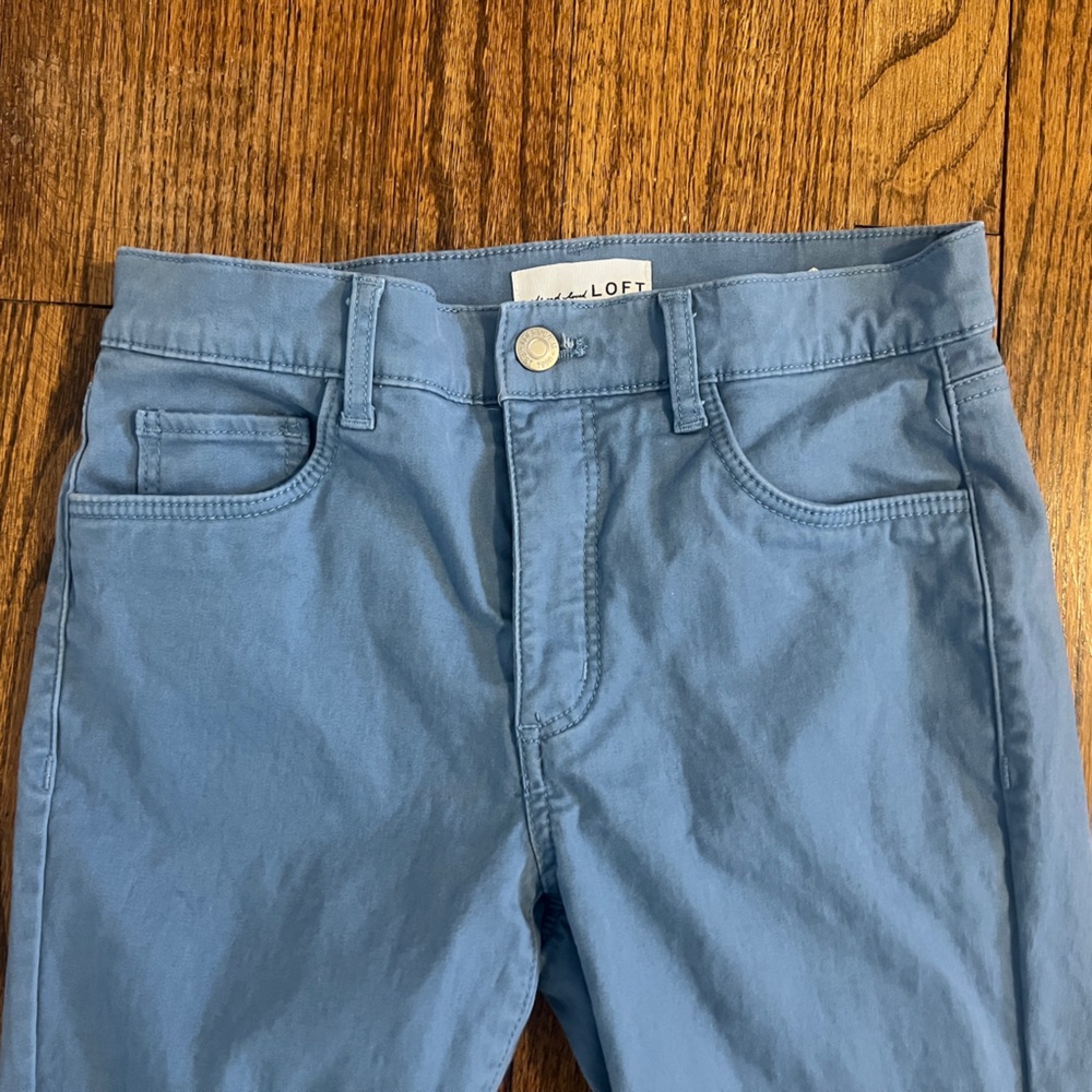 Solid Blue Jeans - image 2